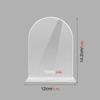 BT301 arco transfronterizo en blanco acrílico tarjeta de mesa número de mesa de boda tarjeta de mesa DIY tarjeta de asiento personalizada