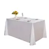 Mantel personalizado satén tacto de lujo ligero mantel para mesa de conferencias salón evento de banquete mesa de postres mantel para mesa de salón de belleza