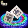 Suporte fino 3528RGB de seis pernas três em um, colorido e brilhante, 0,8 MM 2835RGB para farol colorido de carro