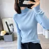 Suéter Base de Punto Elegante Semi-Alto Cuello Casual Adelgazante para Mujer Otoño/Invierno 2026