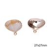 Colgante de concha de imitación acrílica accesorios de joyería DIY hechos a mano aretes caseros material de joyería para la oreja colgante para llavero