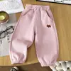 Pantalones térmicos para niños ropa infantil otoño nuevo pantalones largos casuales para bebé pantalones deportivos para niños pantalones de abrigo pantalones para niños venta al por mayor