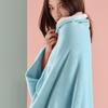Ropa cómoda para usar al aire libre, Pijamas luminosos con capucha para otoño e invierno, Manta ponible, Manta de forro polar, Chal, Manta térmica