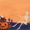 Decoración de Halloween Transfronteriza Hombre Esqueleto Tirando de Perro 90/165cm Calavera Horror Escena de Trucos Casa Embrujada Cámara Secreta