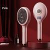 Novo Pente de Massagem Vibratória com Luz Vermelha para Cuidados Capilares, Spray Medicamentoso, Pente de Massagem para Relaxar o Couro Cabeludo