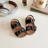 Sandalias para Niños 2025 Nuevo Verano Sandalias de Suela Blanda para Niños Zapatos de Playa para Bebés Niñas Antideslizantes de Punta Abierta Zapatos de Moda