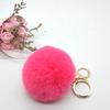 Llavero de bola de pelo directo de fábrica ropa decoración de bola de felpa colgante de bolsa accesorios para coche accesorios DIY