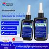 Cola UV de gota de cristal molde DIY cola transparente de cura UV artesanato joias resina UV cola macia exclusivo transfronteiriço