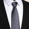Corbata Gris Hombre Nudo Libre Japonés Estrecho Traje Camisa Estudiante Negro Cremallera Casual Sin Corbata Mujer