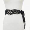 Corda de Cera Trançada Feita à Mão Cinto Decorativo Feminino Selo de Cintura Estilo Étnico Cordão Casual Amarrado Corda de Cintura Cinto para Calças Ponto