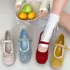Zapatos Planos Bajos Retro Franceses de Moda para Mujer Primavera 2026 Nuevo Estilo con Faldas Aumento Oculto de Altura Zapatos Mary Jane