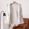 Chaleco unisex de otoño e invierno, duradero y versátil para exteriores, engrosado, cálido y resistente al frío, con cuello alto, para usar tanto por dentro como por fuera 13215