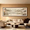 Tao de la Humanidad Estilo Chino Pintura Autoadhesiva Sala de Estar Estudio Oficina Sala de Té Cultivando el Carácter Pintura Decorativa Filosófica No Requiere Taladrar