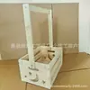 Cesta Multifuncional de Madera para Ropa y Juguetes del Bebé en Casa, Perchero Simple, Estante de Almacenamiento para Muñecas y Artículos Varios