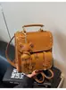 Mochila Retro Elegante Transfronteriza 2026 Nueva Moda Bolso de Mano Casual Estilo Coreano Mochila Escolar Mochila Retro para Exteriores