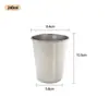 Taza de Cerveza de Acero Inoxidable 304 de una Sola Capa para Bebidas Frías de Verano Taza de Mano Taza de Café con Logo Impreso Transfronteriza Amazon