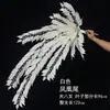 Materiais florais em tons de branco para salões de casamento, móveis para vitrines, adereços de flores de seda para decoração suave, arranjos de flores, marcadores de corredor, buquês artificiais atacado