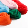Regalo Regalos, Pañuelo Cuadrado de Seda Sintética para Mujer, Pañuelo Pequeño Versátil para Primavera y Verano, Pañuelo de Seda de Color Sólido, Pañuelo de Gasa, Fabricante de Puntos al por Mayor