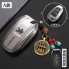 Para cubierta de logo de llave de coche Dongfeng Peugeot 408 4 008 308 Citroen Versailles c5x hebilla de bolsa de coche carcasa hombres