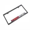 Comercio Electrónico Transfronterizo Más Vendido Plástico ABS Estéreo Marco para Matrícula Americana Marco para Matrícula Logo Modificado Trd Ralliart