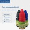 Óleo para Impressão Têxtil Fotossensível Avançado 5ml Selo Fotossensível Tecido Especial Tecido Tecido para Impressão em Roupas de Estudantes e Crianças Óleo