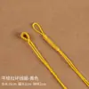 Lazo de Tirador Nudo de Piña Bucle Hecho a Mano Semi-Terminado Nudo Plano Nudo Flor de Durazno Broche para Pulsera DIY Accesorios de Cuerda Trenzada