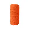 Cuerda de Algodón Colorida de 3 mm Hecha a Mano DIY Tejido Tapicería Atado Decoración Navideña Manualidades Cuerda de Algodón Colorida