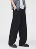 Ropa de Hombre Feng She / Nueva Colección Primavera/Verano 2026 Pantalones de Pierna Ancha de Lyocell Sueltos Rectos Casuales Tendencia para Hombre Versátil