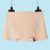 Pantalones Cortos de Verano Finos Antiluz de Cuatro Esquinas Pantalones de Seguridad Ropa Interior Sin Costuras de Seda Helada Entrepierna de Algodón Puro Pantalones Cortos Pantalones de Mujer