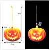 Decoração de Festa de Halloween Placa de Luz LED Abóbora Morcego Pendurado na Porta Festival dos Fantasmas Arranjo de Cena Pingente Pendurado Luz de Ambiente