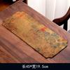 Novo Estilo Chinês Pequeno Tapete de Chá Seco Tapete de Toalha para Bubble Tea Acessórios para Conjunto de Chá Kung Fu Tapete Espessado com Isolamento Térmico Tapete para Bule Bandeja de Chá