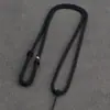 Cordão Pingente Casual e Generoso Corda de Colar Ajustável Pingente de Nó Plano Corda para Pendurar no Pescoço Homens e Mulheres Pingente de Pescoço Pingente de Jade Pingente de Jade