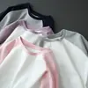 Camiseta de algodón cepillado de grado A para niños, camiseta interior de manga larga estilo raglán para niños y niñas, adecuada para primavera y otoño, para niños mayores
