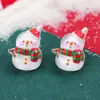 Serie Navideña Adornos para Uñas Papá Noel Muñeco de Nieve Reno Árbol de Navidad Caja de Regalo Armadura para Árbol Funda para Teléfono Móvil Adornos