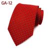 Fornecedor da Fábrica Gravata Masculina de Poliéster 8cm, Gravata Lisa Casual da Moda