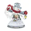 Novo produto transfronteiriço: Árvore de Natal criativa com Papai Noel em acrílico para pendurar, decoração de carro ou casa.