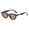 Gafas de sol estilo WANG Jiaer libro rojo pequeño estilo coreano gafas rectangulares moda personalidad masculina retro cara redonda gafas de sol para fotografía callejera