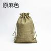 Bolsa de Linho Anti-Natal Embalagem de Vinho Tinto Armazenamento Literário de Brinquedos Saquinho de Chá e Especiarias Bolsa de Linho com Cordão à Prova de Poeira