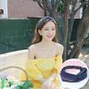 Diadema de punto cruz Corea del Sur pequeña fresca simple elástica accesorios para el pelo de la cara diadema lado estrecho tela floral diadema venta al por mayor