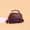 Bolso Transfronterizo para Mujer 2026 Nuevo Versátil Moda Piel Suave Gran Capacidad Bolso de Hombro Cruzado para Madres de Mediana Edad