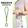 Cuerda de muñeca para teléfono móvil, corta, ajustable, tipo pulsera, cuerda corta con clip, anticaída, elegante, autoblocante, antipérdida, cadena colgante