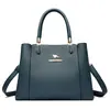 2026 Nueva Bolso Cruzado de un Hombro para Mujer Bolso de Mano Versátil Simple de Gran Capacidad Cuero Suave Bolso para Mamá Bolso de Lujo Ligero para Mujer