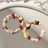 [Pay de Manzana] Pulsera de Manzana Dopamina de Verano Pulsera Diseño de Nicho Femenino Sentido Avanzado Joyería de Mano Linda
