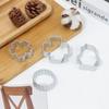Molde para Galletas Creativo de Dibujos Animados 73 Aleación de Aluminio Molde para Galletas Estéreo Horneado Casero DIY Molde para Galletas Navideñas