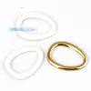 Accesorios para joyería DIY cobre puro nariz de cerdo goteando conector de doble agujero tamaño grande pequeño Rosa Rojo Rosa