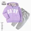 Comercio Exterior Ropa Infantil Primavera y Otoño Conjunto Infantil de Dos Piezas Material Sudadera Sudadera con Capucha Ropa Infantil para Bebés Ropa de Salida [Al por Mayor]
