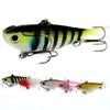 Pez de plomo envuelto con cola de horquilla abierta, 9,5 cm, 20 g, pez blando, perca, hábil boca, matanza, suministros de pesca, equipo de pesca