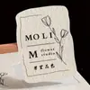 Etiquetas Autoadhesivas de Papel Especial Personalizadas con Textura Rugosa, Logo de Floristería, Pegatinas Selladoras para Latas de Té, Personalización en Volumen desde el Fabricante