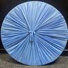 Nuevos Adornos de Apoyos para Boda Abanico Semicircular Plegable Nicho Decoración de Bienvenida para Boda Arreglo de Escenario Estilo Nanyang