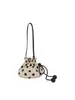 Bolsa de Cubo con Cordón de Lunares 2026 para Mujer, Bolso Cruzado de Hombro Lindo, Bolso de Cuero Suave con Diseño de Nicho para Mujer